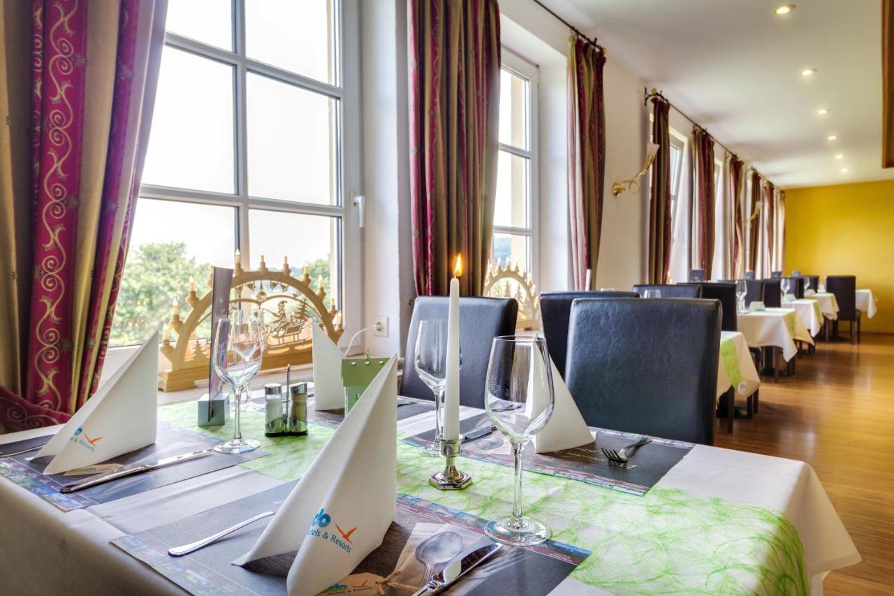 Panorama Berghotel Wettiner Hoehe ไซฟ์เฟิน ภายนอก รูปภาพ